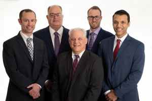 Group photo of the doctors at Central Jersey Oral and Maxillofacial Surgery